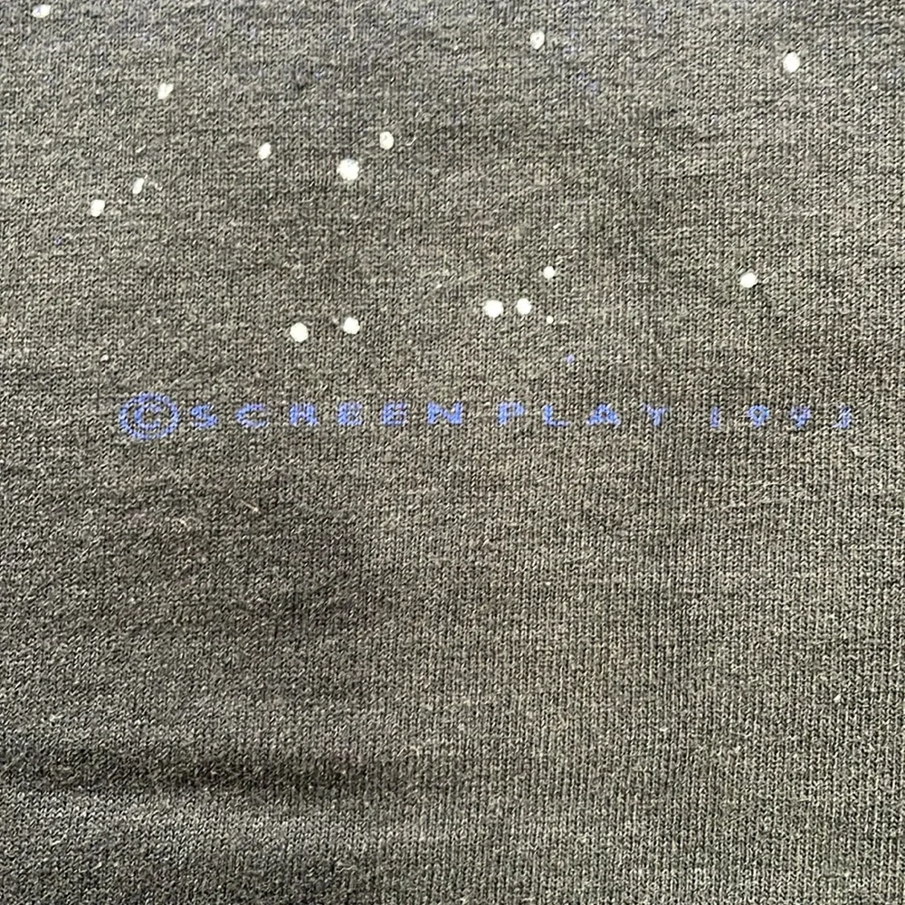 Vintage 1993 Single Stitch Mark Collie Double Sided Band T - Picture 3 of 5